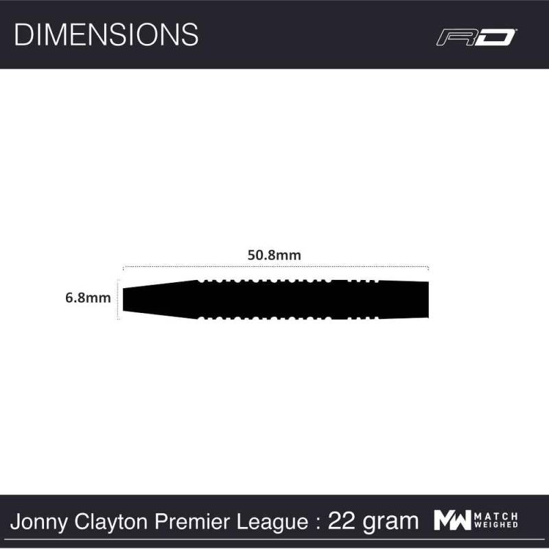 Jonny Clayton Premier League SE Steel 22g