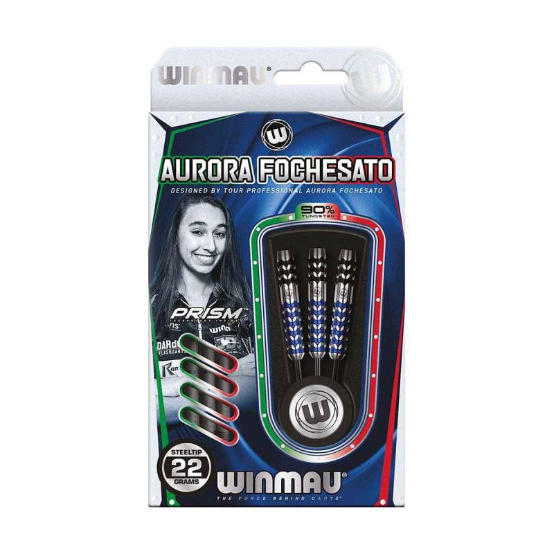 Freccette WINMAU Aurora Fochesato 22g Professional Steel