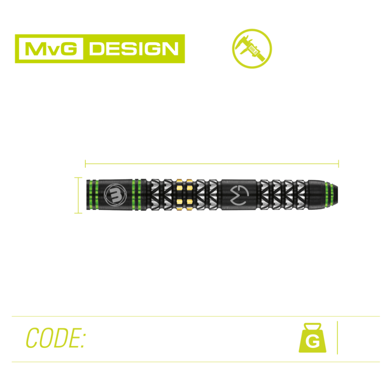 Michael Van Gerwen Mvg Vantage Steel 22g