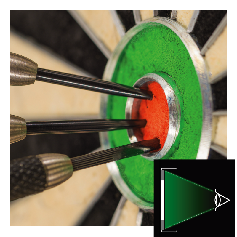 Plasma Dartboard Light - Sistema di illuminazione