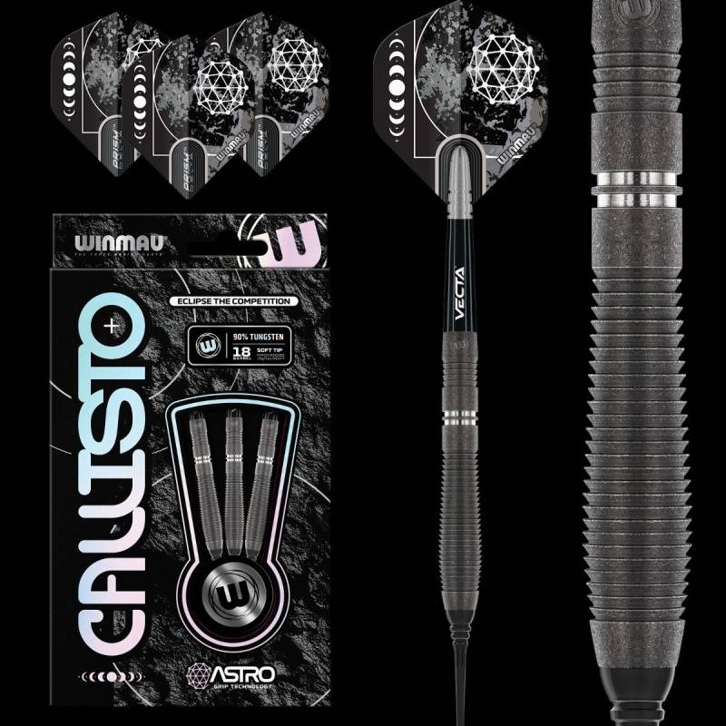 Freccetta Soft Callisto 90% 18g corpo / 20g completa Winmau