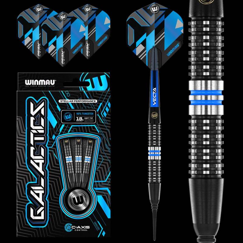 Freccetta Soft Galactics 90% 18g corpo / 20g completa Winmau