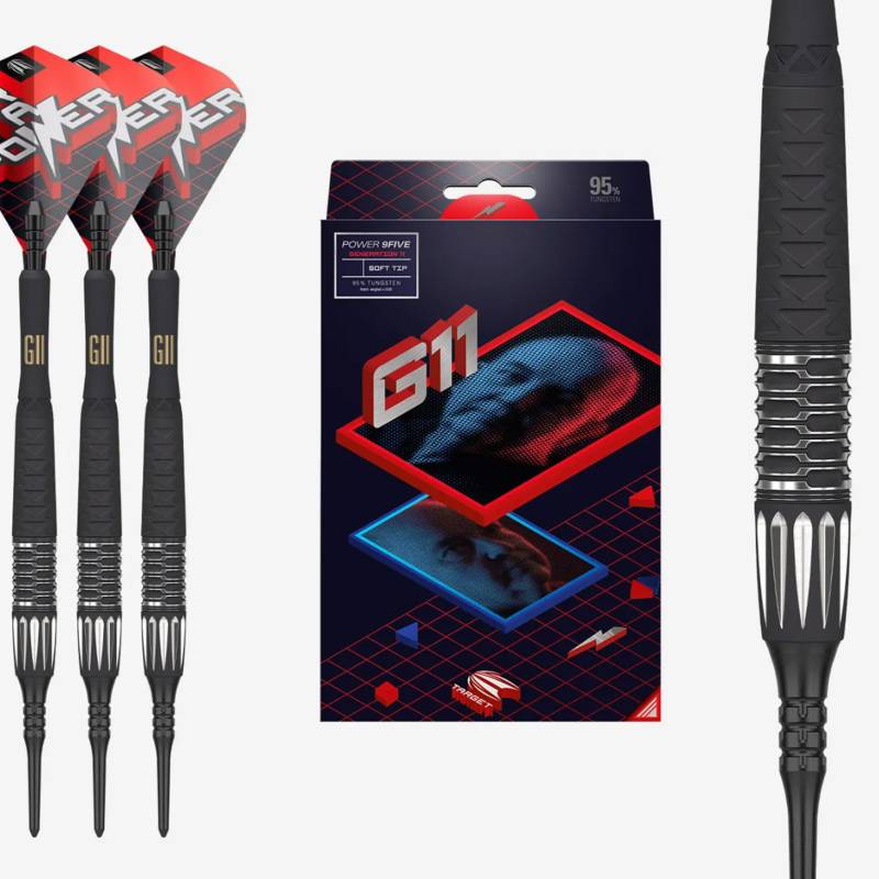 Phil Taylor Power 9Five Gen 11 Soft 18g Target