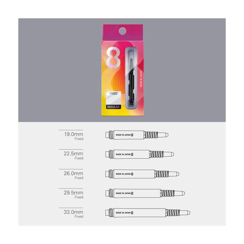 Astine 8 Flight Fix 26mm Black